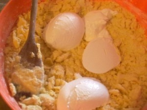 Veľmi jednoduchý liaty jablkový alebo akýkoľvek koláčik (fotorecept) - obrázok 1