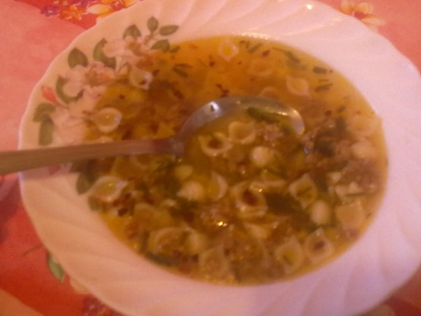 Rýchla polievka s mletým mäskom - obrázok 2