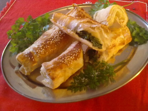Rolky z lístkového cesta plnené zelerovo-petržlenovou vňaťkou (fotorecept) - obrázok 5