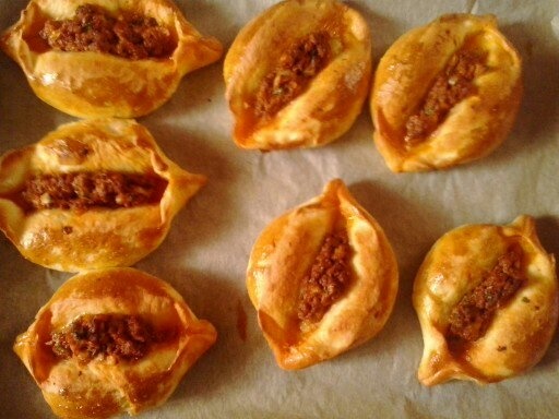 Turecké kysnuté slimáčiky s mäsovou plnkou (fotorecept) - obrázok 10