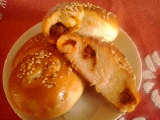 Turecké kysnuté slimáčiky s mäsovou plnkou (fotorecept) - obrázok 12