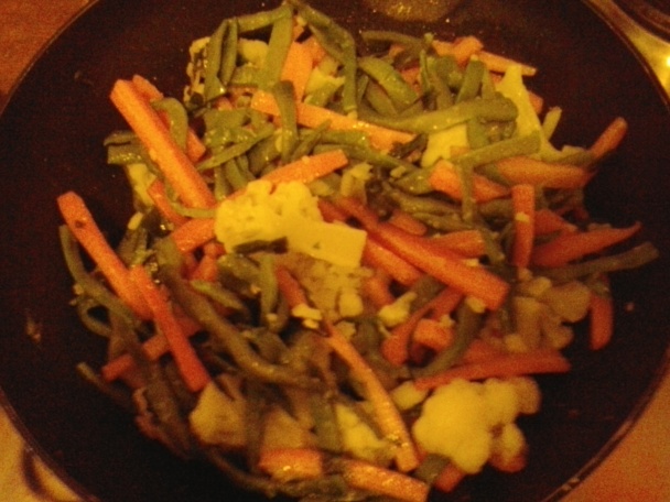 Fazuľové struky s kuracím mäsom - obrázok 4