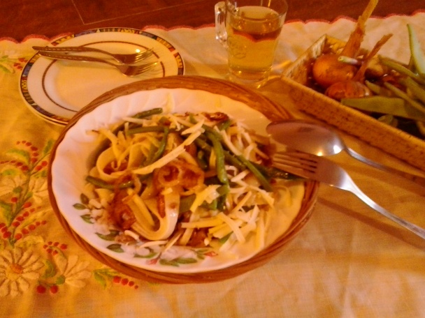 Syrové rezance so zelenou fazuľkou - obrázok 4