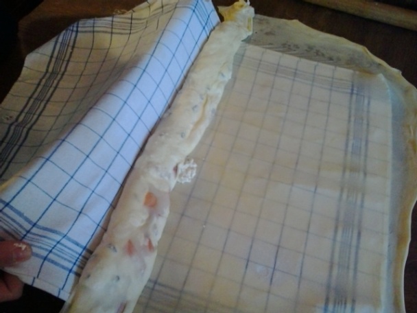 Ťahaná tvarohová štrúdla (fotorecept) - obrázok 10