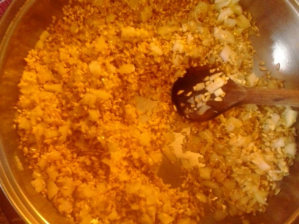 Bulgur pilavı - krúpové rizoto - obrázok 1