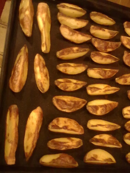 V trúbe pečené zemiakové mesiačiky - obrázok 3