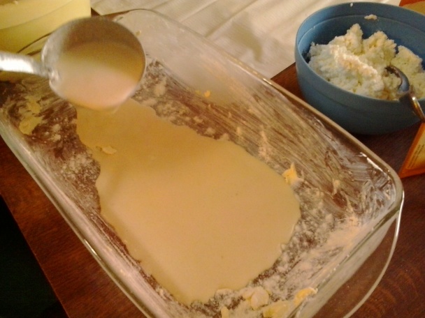 Tvarohové lasagne z palacinkovo-štrúdľového cesta (fotorecept) - obrázok 2