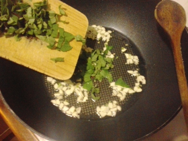 Mätovo-cesnakový baklažán (fotorecept) - obrázok 1