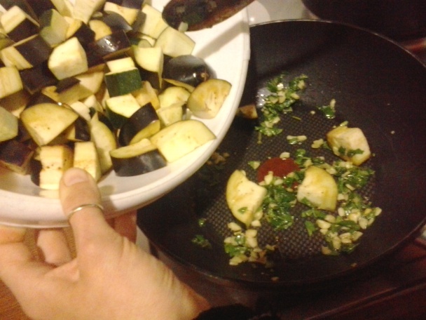 Mätovo-cesnakový baklažán (fotorecept) - obrázok 2