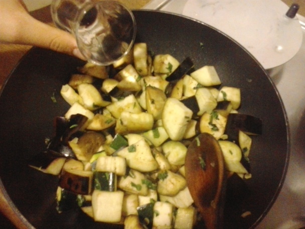 Mätovo-cesnakový baklažán (fotorecept) - obrázok 3