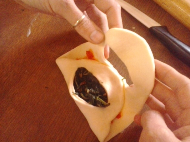Plnené slané člníky (fotorecept) - obrázok 7