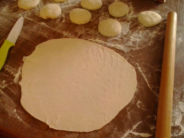 Gözleme plnené cukinou (fotorecept) - obrázok 5