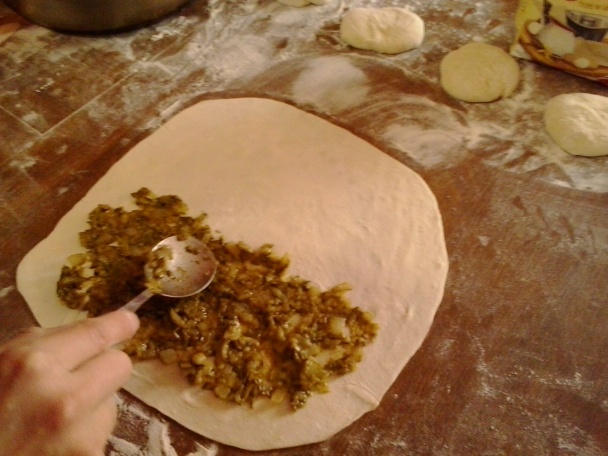 Gözleme plnené cukinou (fotorecept) - obrázok 6