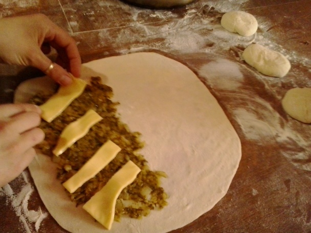 Gözleme plnené cukinou (fotorecept) - obrázok 7