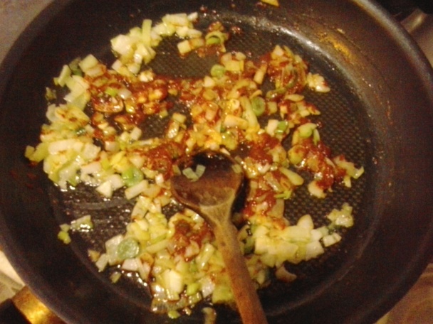 Dusené listy moruše s vajcom (fotorecept) - obrázok 5