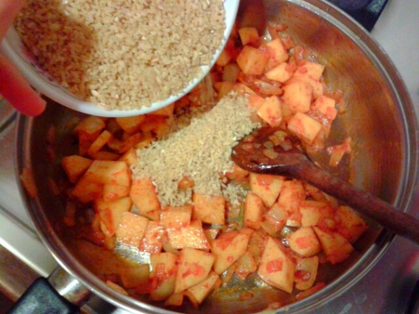 Patatesli Bulgur Pilav (fotorecept) - obrázok 5