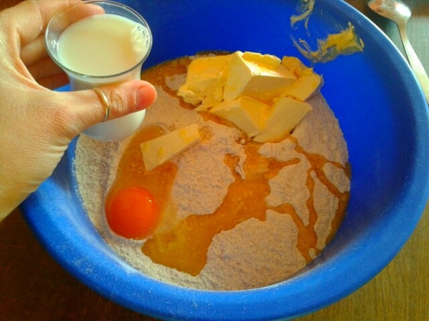 Celozrnný jablkový mrežovník (fotorecept) - obrázok 1