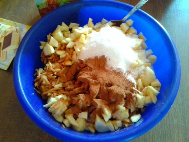 Celozrnný jablkový mrežovník (fotorecept) - obrázok 4