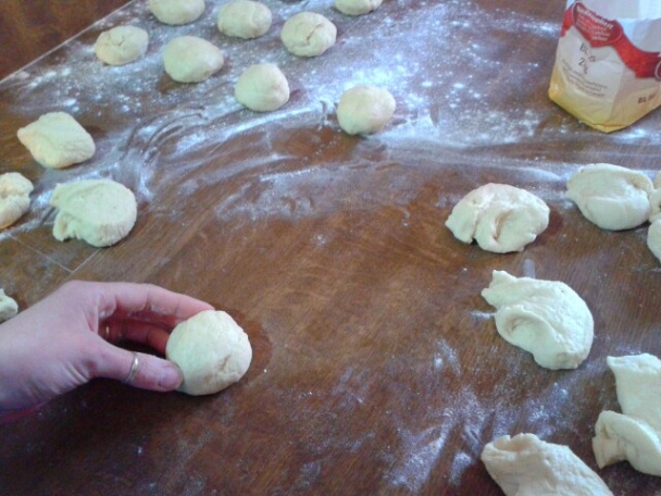 Sezamové koláčiky plnené vanilkovým jablkom (fotorecept) - obrázok 7