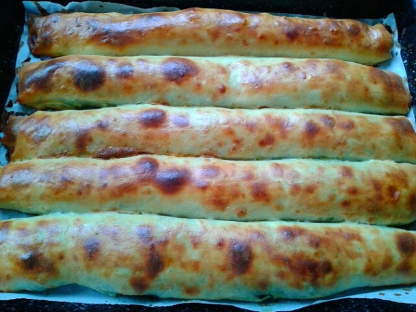 Ispanaklı Börek - špenátový börek (fotorecept) - obrázok 14