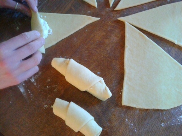 Kysnuté tvarohové rohlíčky (fotorecept) - obrázok 10