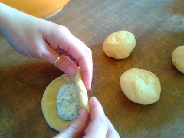 Poğaça - kukuričné taštičky (fotorecept) - obrázok 8