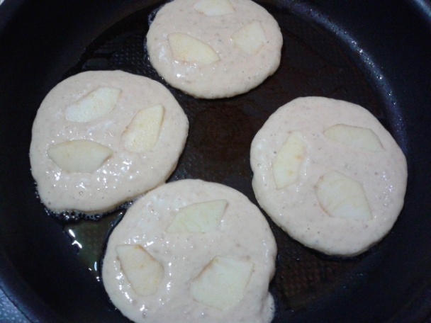 Špaldovo-ovsené lievance s jablkami (fotorecept) - obrázok 7