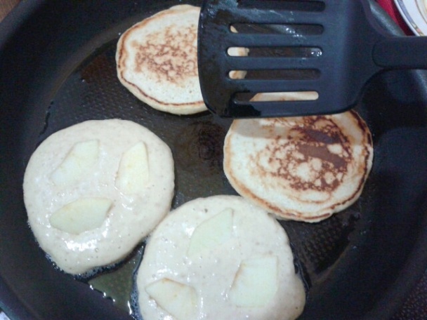 Špaldovo-ovsené lievance s jablkami (fotorecept) - obrázok 8