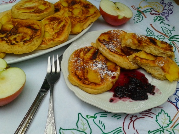 Špaldovo-ovsené lievance s jablkami (fotorecept) - obrázok 10