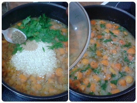 Mrkvová ryža s bylinkami (fotorecept) - obrázok 5