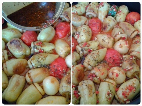 Biber dolmasi / Plnená paprika (fotorecept) - obrázok 7