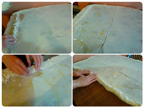 Tavada börek/Börek z panvice (fotorecept) - obrázok 5