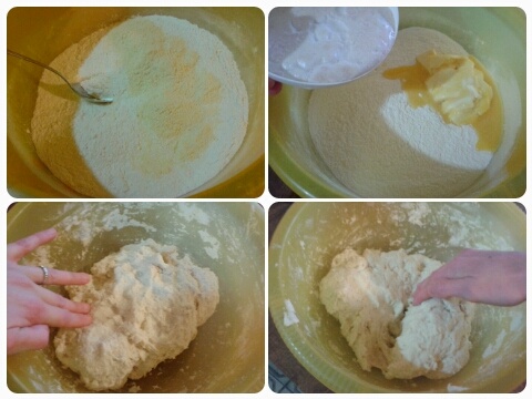 Dvojfarebné šišky (fotorecept) - obrázok 1