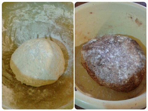 Dvojfarebné šišky (fotorecept) - obrázok 3