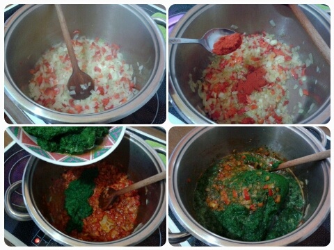 Mäsový špenátový prívarok / Etli Ispanak - obrázok 1