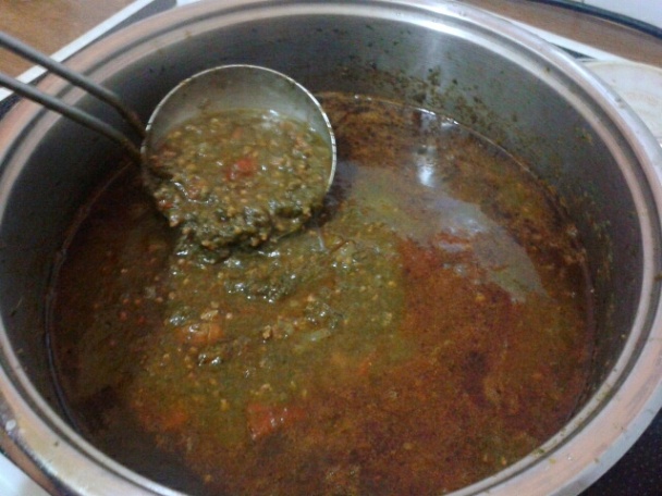 Mäsový špenátový prívarok / Etli Ispanak - obrázok 3