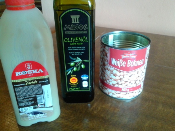 Hummus z bielej fazule - obrázok 1