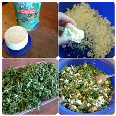 Kysnuté trojuholníky plnené špenátom (fotorecept) - obrázok 2