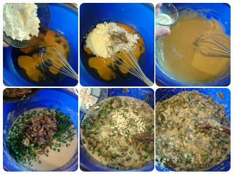 Šampiňónové placky (fotorecept) - obrázok 3