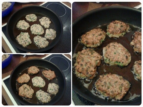 Šampiňónové placky (fotorecept) - obrázok 4