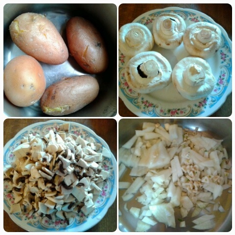 Zemiakovo-hubový šalát (fotorecept) - obrázok 1