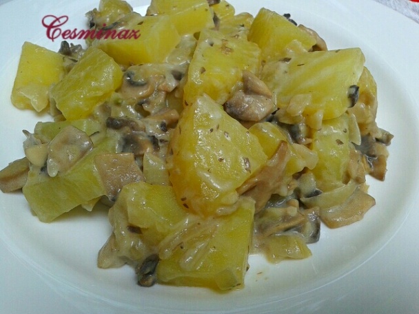 Zemiakovo-hubový šalát (fotorecept) - obrázok 4