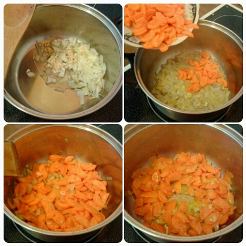 Špenátovo-mrkvová omáčka s ryžou a prsiami (fotorecept) - obrázok 2