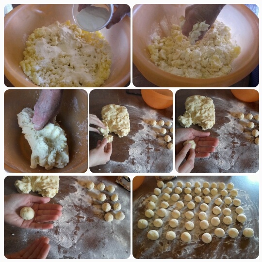 Zemiakové guľky v černicovej omáčke (fotorecept) - obrázok 4