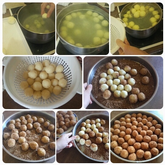 Zemiakové guľky v černicovej omáčke (fotorecept) - obrázok 5