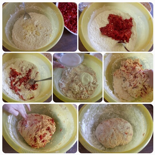 Vysmážané kúsky cesta s pečenou kapiou (fotorecept) - obrázok 2