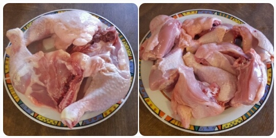 Kurkumové stehná s cícerovým pyré (fotorecept) - obrázok 1