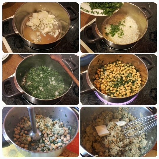 Kurkumové stehná s cícerovým pyré (fotorecept) - obrázok 5