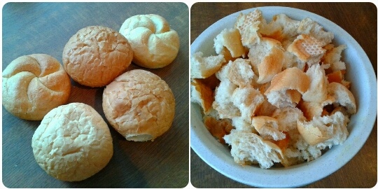 Bread pudding/Chlebový puding (fotorecept) - obrázok 1