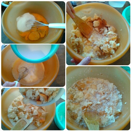 Bread pudding/Chlebový puding (fotorecept) - obrázok 2